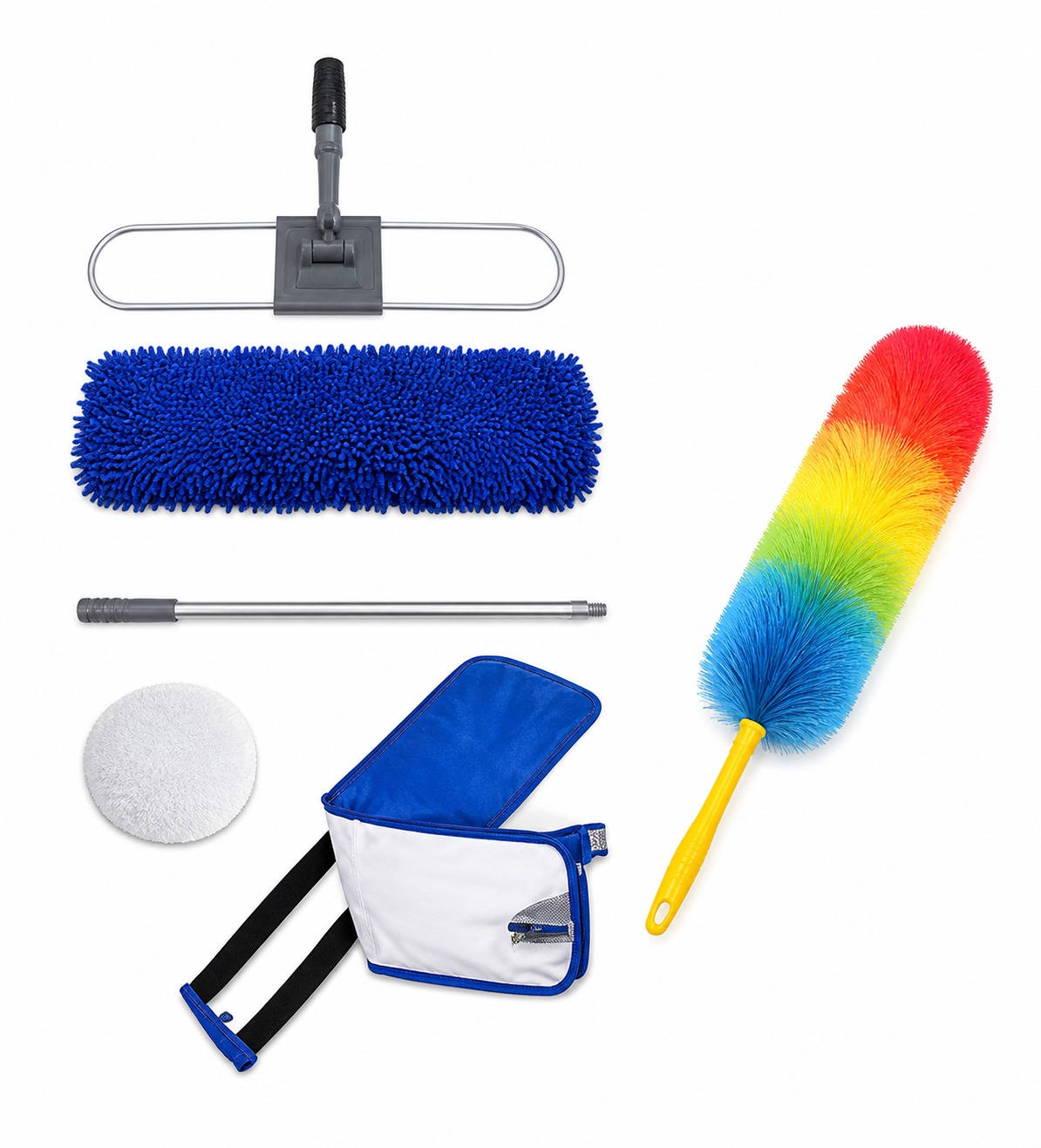 Dust Control Set / Feather Duster Floor Sleeve