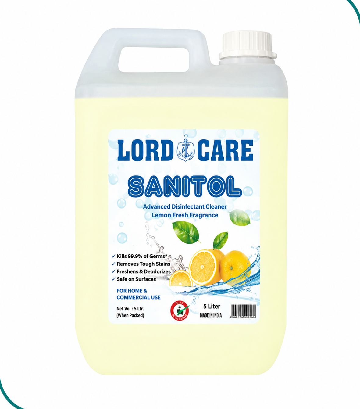 Sanitol with Lemon Fragrance